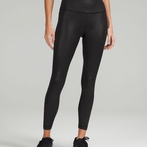 NWT Lululemon Wunder train special edition foil size 4